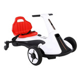 Drift Elétrico Infantil 12v Importway Branco Com Luz E Som Cor Branco E Vermelho Voltagem Do Carregador 110v/220v