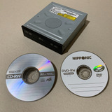 Drive Leitor Gravador Cd-rw Dvd-rw LG Ide Pc Antigo + Discos