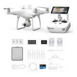 Drone Dji Phantom 4 Rtk Com Câmera 4k Branco 38ghz 2 Baterias