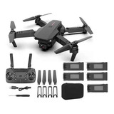 Drone E88 Pro Com Câmera 4k Full Hd +brinde Caise+ 5baterias
