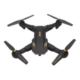 Drone Visuo Xs809s Com Câmera Hd Black