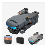 Drone Xt9, Câmera Hd, 2 Baterias, Sensor De Obstáculos,cinza