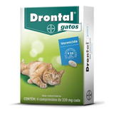 Drontal Gatos 4 Comprimidos - Bayer