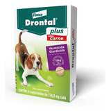 Drontal Plus Carne Cães 10kg Vermifugo