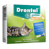 Drontal Spot On 0,70 Ml Gatos