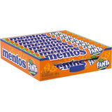 Drops Mentos Tubo Sabor Fanta Laranja Display 16 Un - 600g