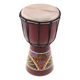 Drum Djembe Tambor De Madeira Maciça