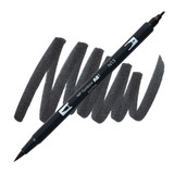 Dual Brush Pen Tombow Black N15