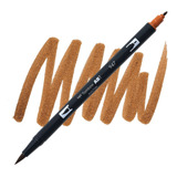 Dual Brush Pen Tombow Burt Sienna
