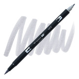 Dual Brush Pen Tombow Col Gray