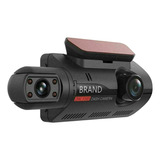 Dual Lens Dash Car Dvr, Câmera Frontal E Interna, Drive De V