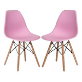 Duas Cadeiras Eiffel Wood Sala Design