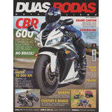 Duas Rodas N°381 Honda Cbr 600 Yamaha Fazer Neo 115 Quadri