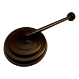 Ducha Chuveirão Colorida Marrom Mesclado Alumínio 12 Pol