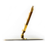 Ducha Chuveiro De Teto Dourado 30x30 Slim Super Luxo Gold Acabamento Inox