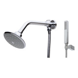 Ducha Chuveiro Moderno Inox Metal Luxo Aquecedor Solar E Gas