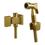 Ducha Higiênica 1,2m Dourado Fosco Horus Fani 1745 Dv450