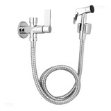 Ducha Higiênica 2 Saidas P/ Banheiro 1/4 De Volta 100% Metal