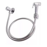 Ducha Higiênica Banheiro Registro Metal Completa! Qualidade! Acabamento Cromado Cor Cromado