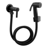 Ducha Higiênica Chuveirinho Intima Banheiro Abs Preta Black