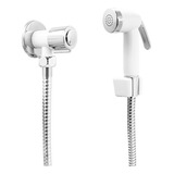 Ducha Higiênica Íntima Cromada Abs Mangueira Metal Inox 1,2m