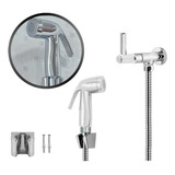 Ducha Higiênica Luxo Metal Cromado Acionamento 1/4 De Volta