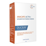Ducray Anacaps Activ+ Supl P/ Cabelos E Unhas 30cápsulas