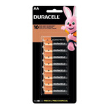 Duracell Duralock Pilha Alcalina Aa C/