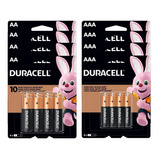 Duracell Kit 64 Pilhas Alcalina 32 Aa+ 32 Aaa Para Revenda