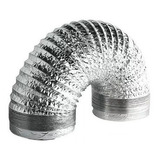 Duto Aluminizado Flexível 600mm 24 Pol Exaustor - 2,5 Mts
