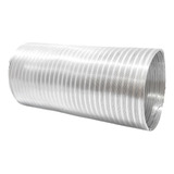 Duto/tubo Aluminio 100mm Semi-rígido Tubo C/1,5m