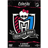 Dvd - Coleção Monster High - ( 3 Discos ) - Lacrado
