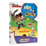 Dvd - Disney Junior: Edição Especial - 4 Discos Lacrado Novo