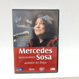 Dvd - Mercedes Sosa: Musicalmente - Acústico Na Suíça 