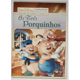 Dvd - Os Três Porquinhos - Walt Disney - Original
