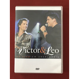 Dvd - Victor & Leo - Ao Vivo Em Uberlândia - Seminovo
