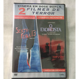 Dvd 2 Filmes De Terror- Sexta Feira 13/o Exorcista Lac. E1b2