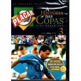 Dvd A História Das Copas Vol. 3 Placar Original Novo Lacrado
