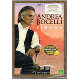 Dvd Andrea Bocelli Cinema - Original Novo Lacrado Raro!!