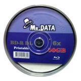 Dvd Bd-r Blu-ray Printable Optodigital 10un. 50gb 270min 6x 