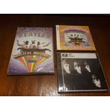 Dvd Beatles Magical Mystery Tour + Cd + Cd With The Beatles