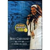 Dvd Beth Carvalho Canta O Samba Da Bahia Ao Vivo - Lacrado!!