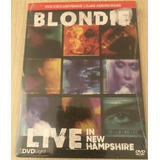 Dvd Blondie Live In New Hampshire Lojas Americanas Lacrado