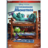 Dvd + Blu-ray Universidade Monstros - Dublado