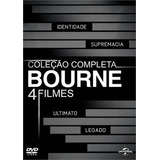 Dvd Bourne Coleçao Completa 4 Filmes - Original & Lacrado 