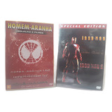 Dvd Box Filmes Coleção Homem Aranha -homem De Ferro (9 Dvds)