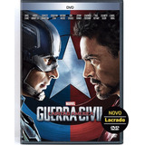 Dvd Capitão América 3 Guerra Civil - Original Novo Lacrado