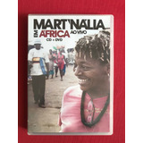 Dvd + Cd - Mart'nália Em África - Ao Vivo - Seminovo