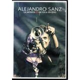 Dvd + Cd Alejandro Sanz La Música No Se Toca En Vivo