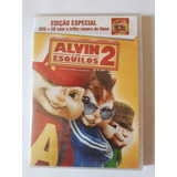 Dvd + Cd Alvin E Os Esquilos 2 - Jason Lee - Lacrado Novo